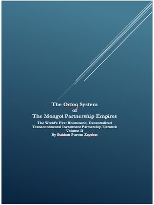 cover image of The Ortoq System of the Mongol Partnership Empires